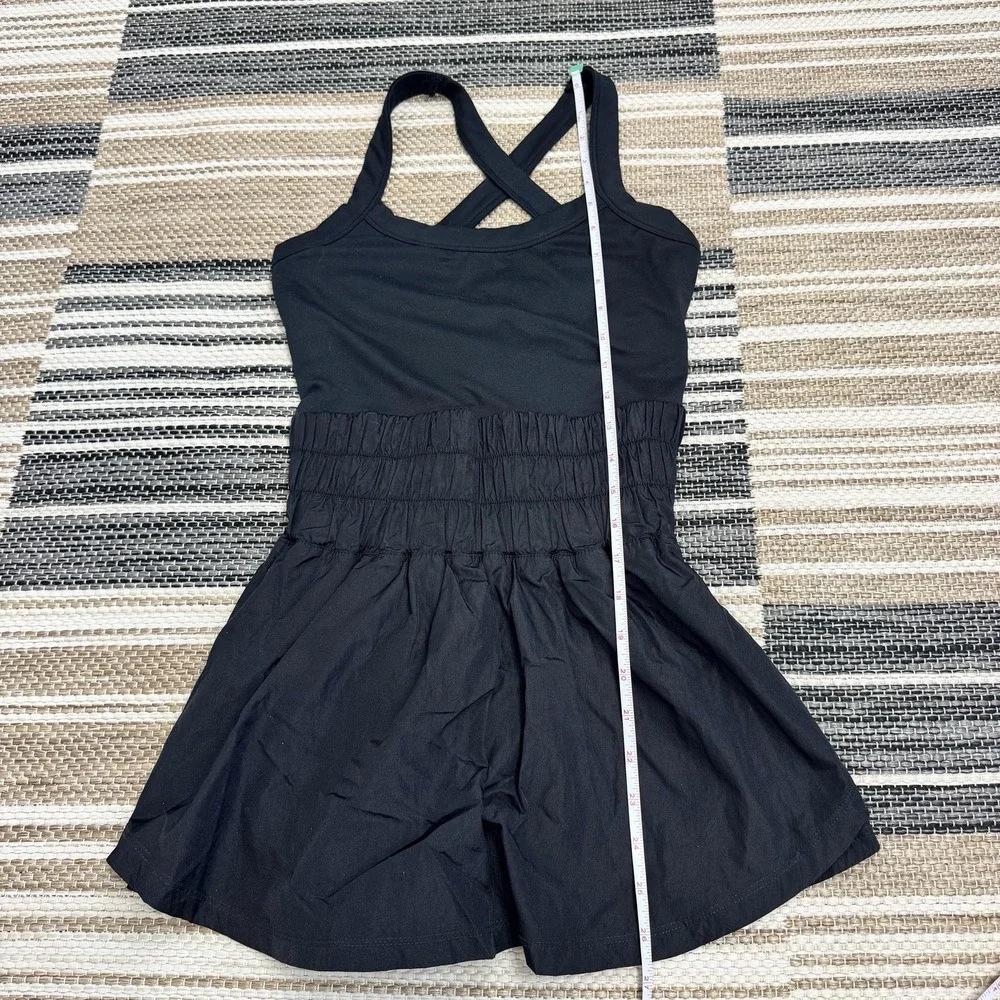 Free‎ People FP Movement The Way Home Skortsie Women's Small Black Activewear